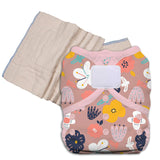 Unbleached Prefold Trial Package with Thirsties Duo Covers