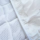 Vinyl Mattress Covers (7ml) White