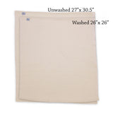 Osocozy Unbleached Birdsye Flat Diapers (dz)