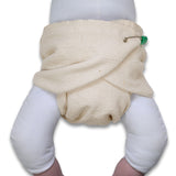 Osocozy Unbleached Birdsye Flat Diapers (dz)