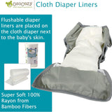 OsoCozy Flushable Diaper Liners