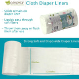 OsoCozy Flushable Diaper Liners