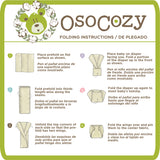 Osocozy Organic Prefolds - 6 packs