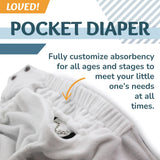 Rumparooz AWJ G3 One Size Pocket Cloth Diaper