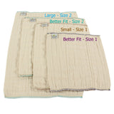 Osocozy Organic Prefolds - 6 packs