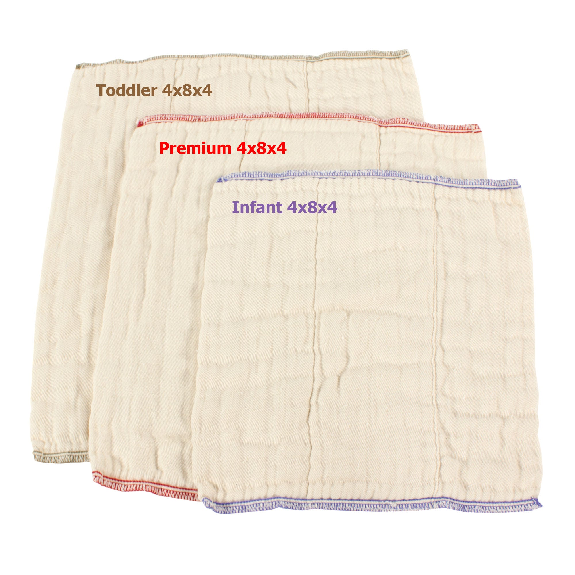 Osocozy Folding Prefolds Shop OsoCozy Better Fit Prefold Cloth