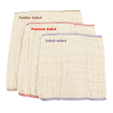 OsoCozy Better Fit Prefold Cloth Diapers (dozen)