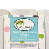 OsoCozy Flushable Diaper Liners - 3 Pack