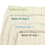 Osocozy Bamboo Organic Cotton Prefolds (6pk)