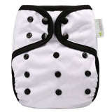 Infant Unbleached Prefold Trial Package with OsoCozy One Size Diaper Covers