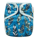 Infant Unbleached Prefold Trial Package with OsoCozy One Size Diaper Covers