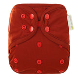 Infant Organic Prefold Trial Package with OsoCozy One Size Diaper Covers