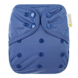 Infant Bamboo Cotton Prefold Trial Package with OsoCozy One Size Diaper Covers