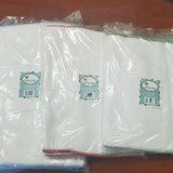 Bleached Chinese Prefold Cloth Diapers Closeout (dozen)