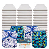 Bleached Flat Economy Packages with OsoCozy One Size Covers