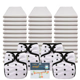 Bleached Flat Economy Packages with OsoCozy One Size Covers