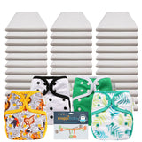 Bleached Flat Economy Packages with OsoCozy One Size Covers