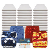 Bleached Flat Economy Packages with OsoCozy One Size Covers