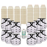OsoCozy Grande Better Fit Diaper Package with OsoCozy One Size Diaper Covers