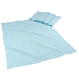 Dyed Birdseye Flat Diapers - 4pk