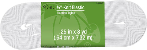 Dritz 1/4 " Knit Elastic