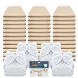 Organic Flat Economy Packages with Thirsties Duo Covers