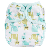 Infant Unbleached Prefold Trial Package with OsoCozy One Size Diaper Covers