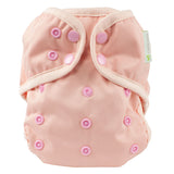 Infant Organic Prefold Trial Package with OsoCozy One Size Diaper Covers