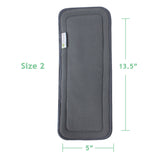 OsoCozy Charcoal Bamboo/Microfiber Inserts (12 pk)