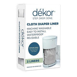 Dekor Cloth Diaper Liner - 2 Pack