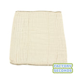 OsoCozy Unbleached Prefolds Factory Seconds (dozen)