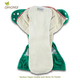 OsoCozy Bamboo/Organic Cotton Diaper Doublers (6 pk)