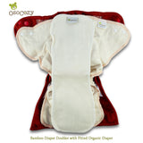 OsoCozy Bamboo/Organic Cotton Diaper Doublers (6 pk)