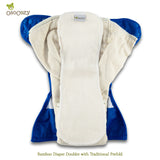 OsoCozy Bamboo/Organic Cotton Diaper Doublers (6 pk)