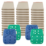 Better Fit Economy Prefold Diaper Packages with OsoCozy One Size Covers