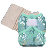 Unbleached Prefold Trial Package with Thirsties Duo Covers