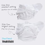 Thirsties Duo Fitted Organic Cloth Diapers