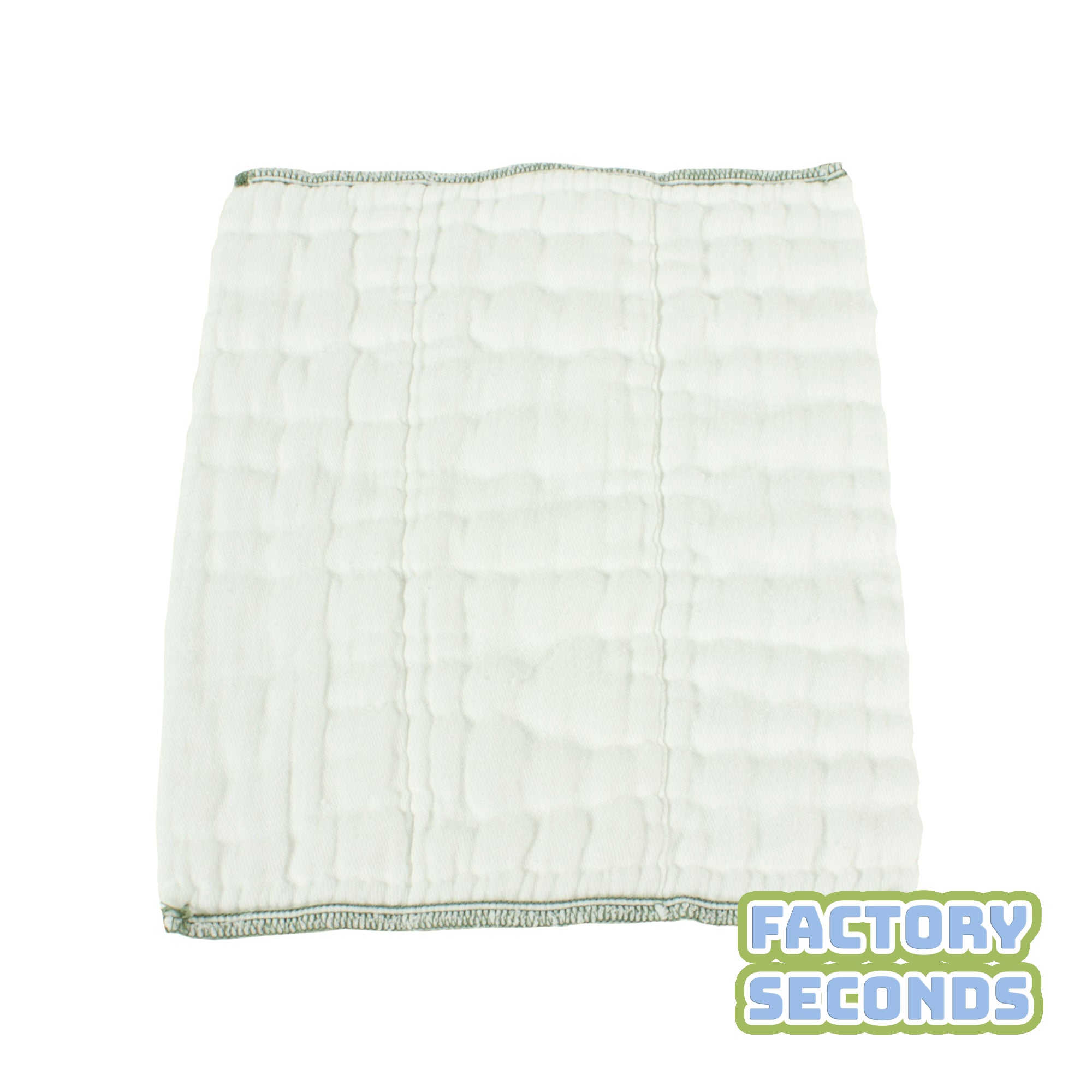 OsoCozy Bleached Prefolds Factory Seconds (dozen)