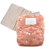 Unbleached Prefold Trial Package with Thirsties Duo Covers