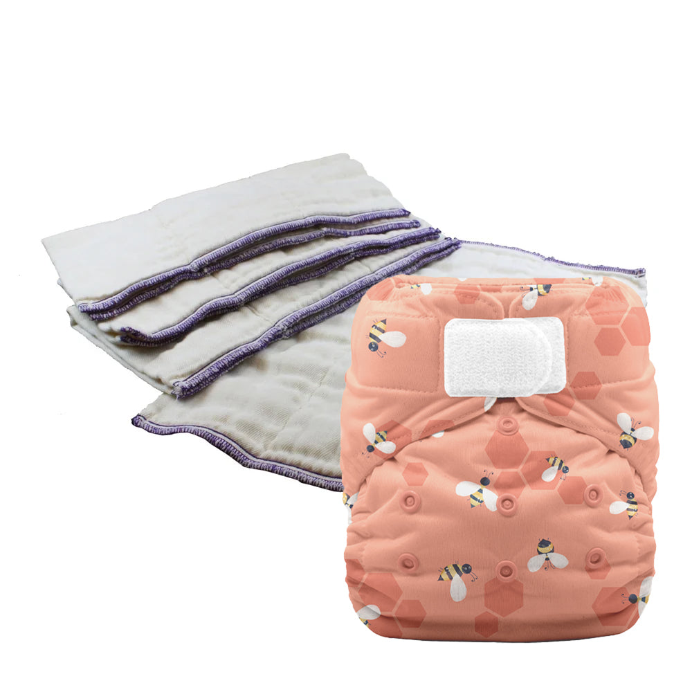 Better-Fit Prefold Trial Package with Thirsties Duo Covers