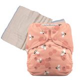 Unbleached Prefold Trial Package with Thirsties Duo Covers