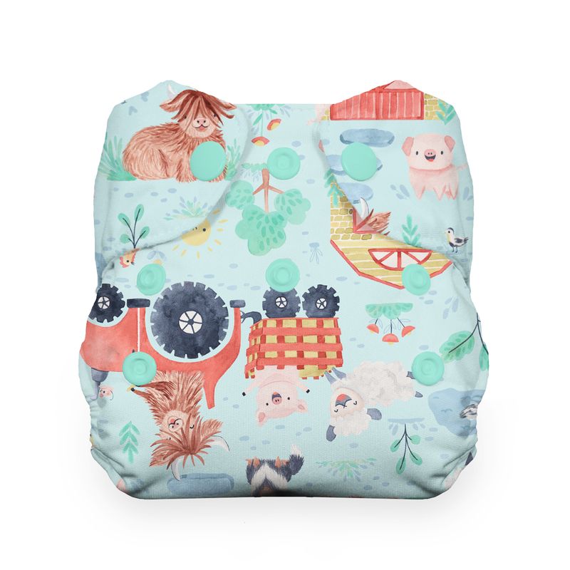 Thirsties Naturals Newborn All In One (5-14 lb)