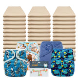 Reusable baby diapers