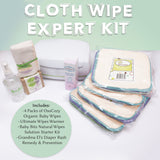 Reusable Cloth Wipe Expert Kit exclusively from ClothDiaper.Com