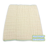 OsoCozy Organic Cotton Prefolds Factory Seconds Dozen