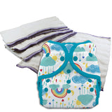 Better-Fit Prefold Trial Package with Thirsties Duo Covers