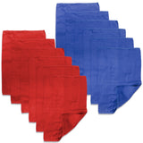 **NEW** Dyed Prefold Burp Cloths (dz)