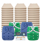 Reusable baby diapers