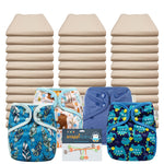 Reusable baby diapers