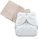 Unbleached Prefold Trial Package with Thirsties Duo Covers